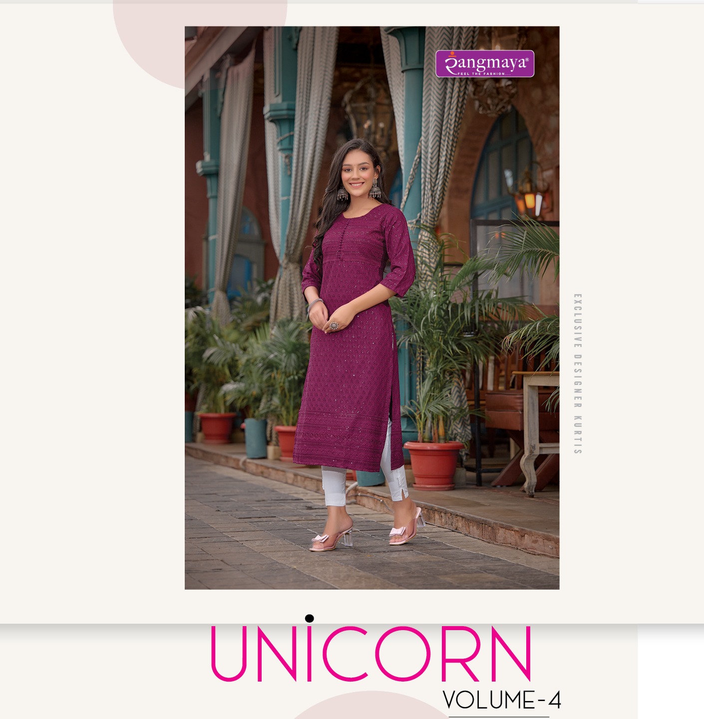 RANGMAYA KURTI UNICORN 4